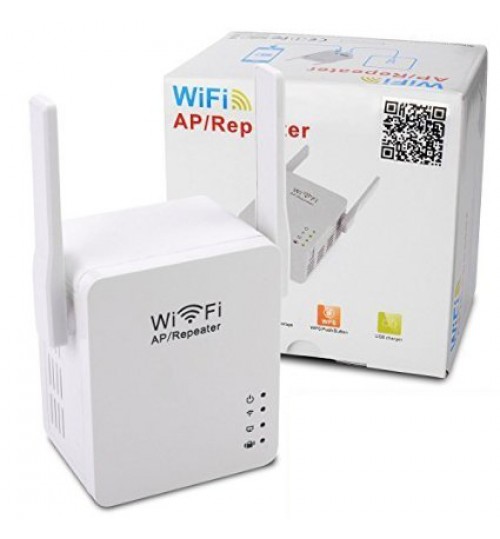 Wifi AP/Repeater, WiFi Range Extender with Micro USB Port Support Repeater and AP Mode
